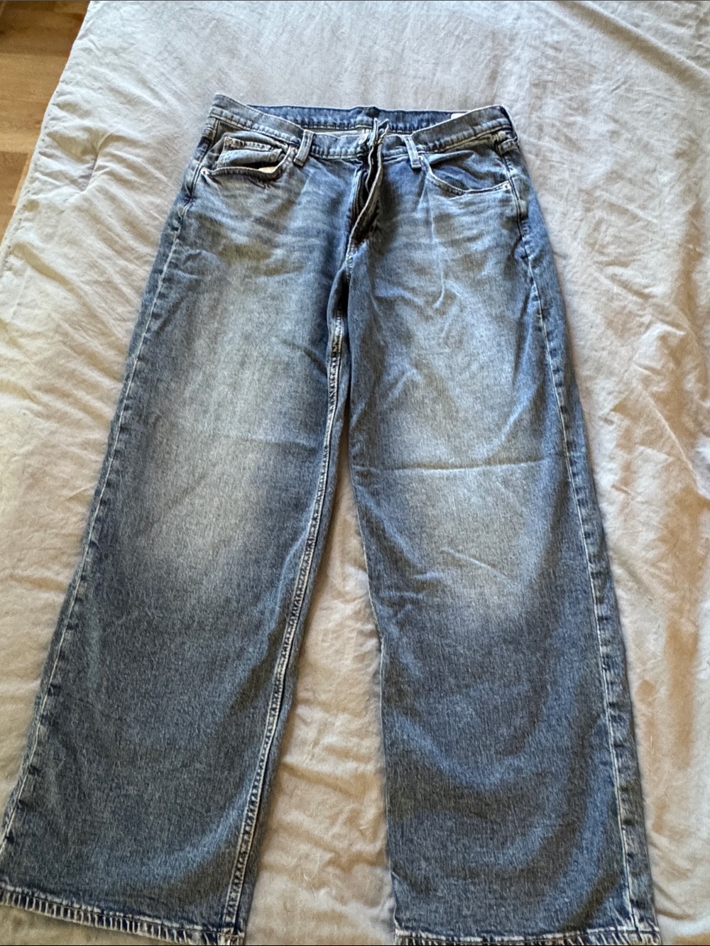 GAP Light Wash Wide-Leg Women's Jeans